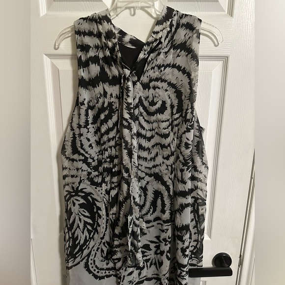 SIGNATURE ROBBIE BEE Women's Plus Animal Print Swing A-Line Dress 24W - Picture 5 of 6